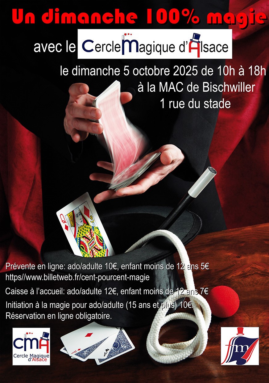 Affiche salon de magie 5 octobre 2025 MAC - Copie